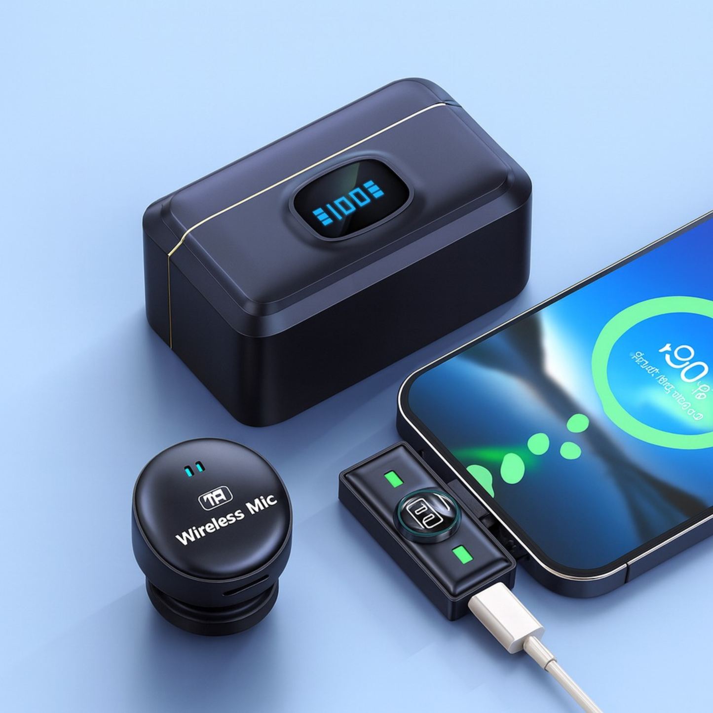 🌟 Micrófono Magnético Premium – La herramienta que hace brillar tu contenido