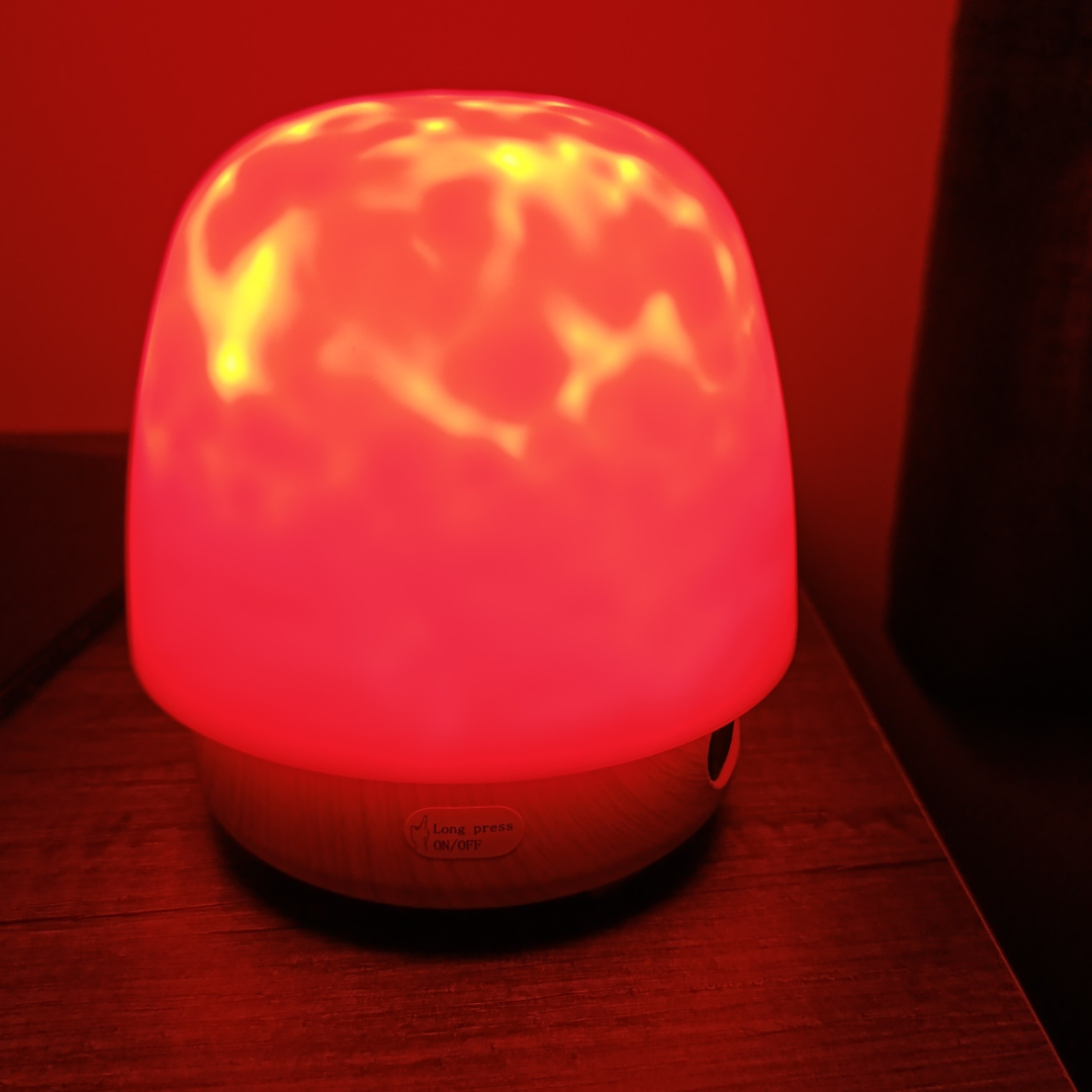 🌊 Proyector de Ondas Marinas con Bluetooth