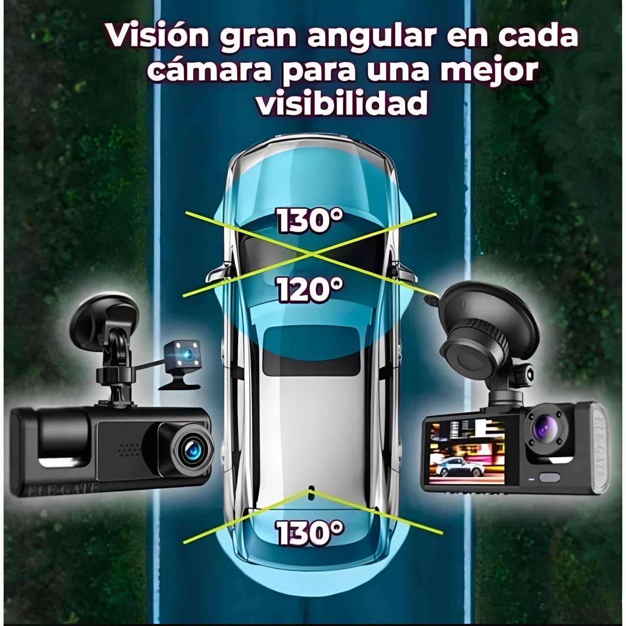 Cámara Triple 360 PRO 2025