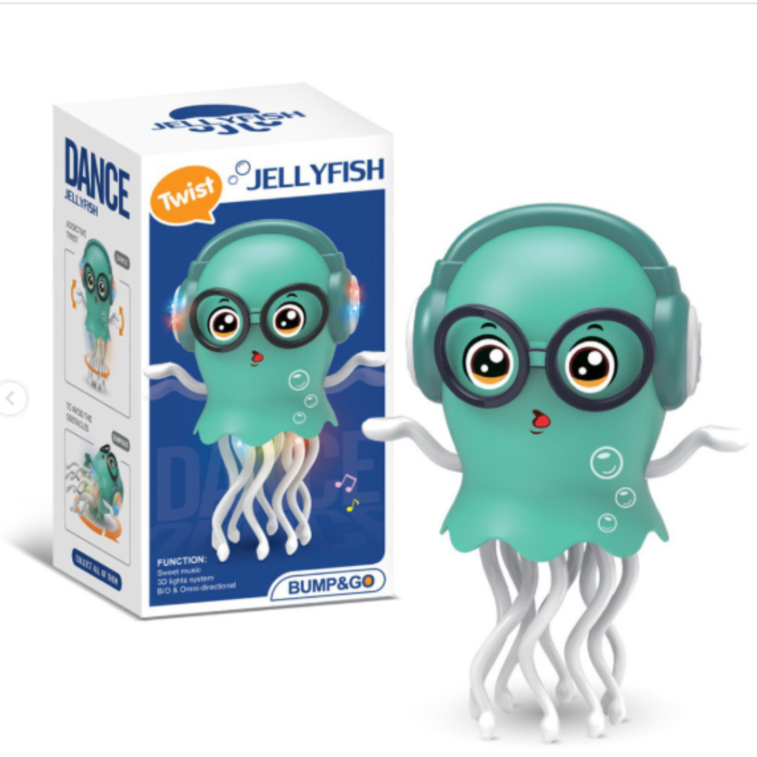 🐙 Pulpo Bailarín Musical con Sensor de Movimiento 🎶