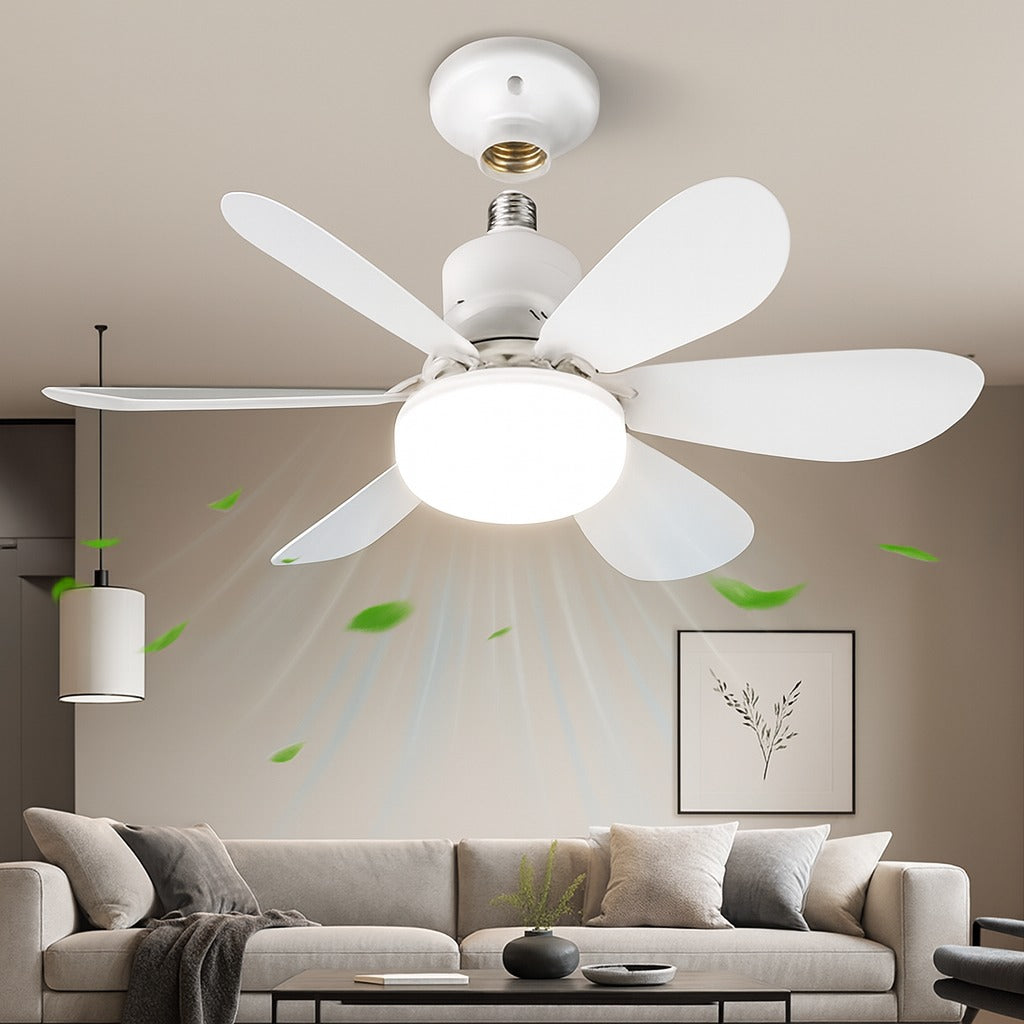 FOCO LED VENTILADOR DE 6 ASPAS