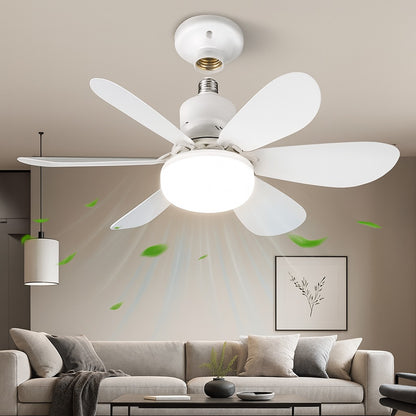 FOCO LED VENTILADOR DE 6 ASPAS