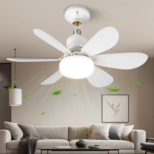 FOCO LED VENTILADOR DE 6 ASPAS